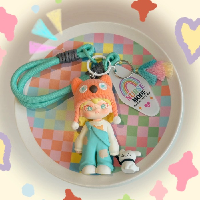 Bag Charms DORA REJECTING LABELS