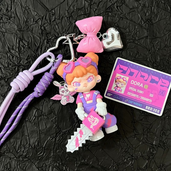 Bag Charms DORA REJECTING LABELS