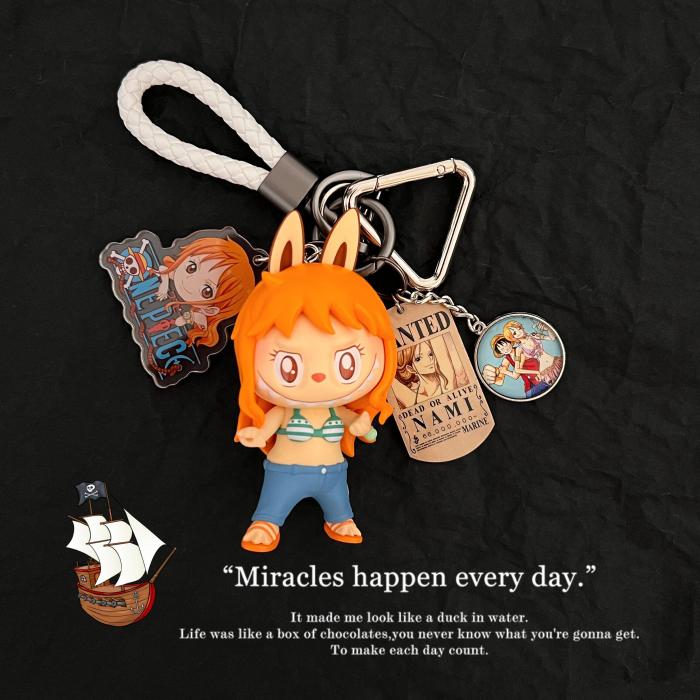 Bag Charms LABUBU THE MONSTERS×ONE PIECE