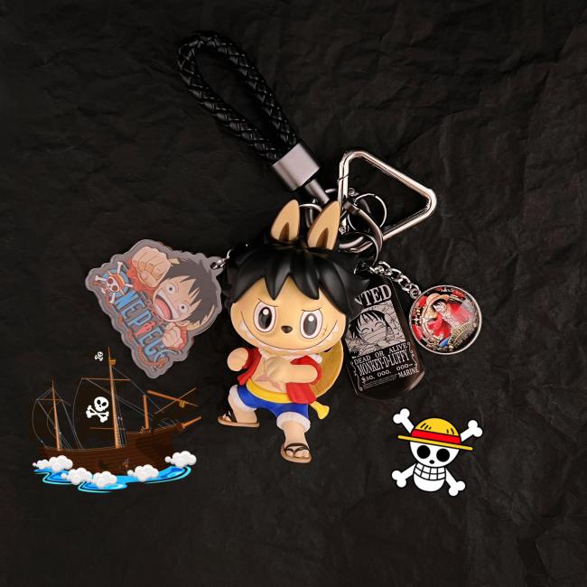 Bag Charms LABUBU THE MONSTERS×ONE PIECE