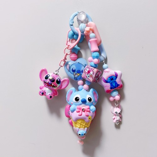 Hand Painted Doll Bag Charm Stitch