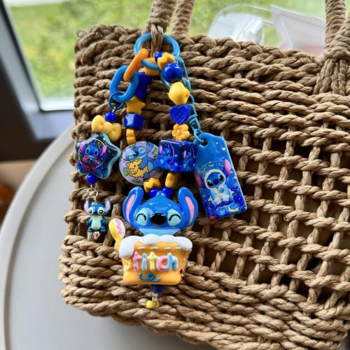 Hand Painted Doll Bag Charm Stitch