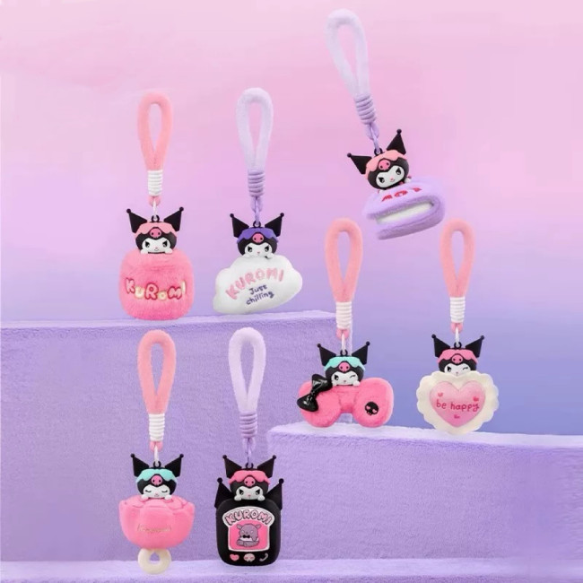 Plush dolls bag Charms Kuromi