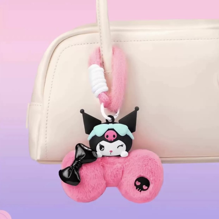 Plush dolls bag Charms Kuromi