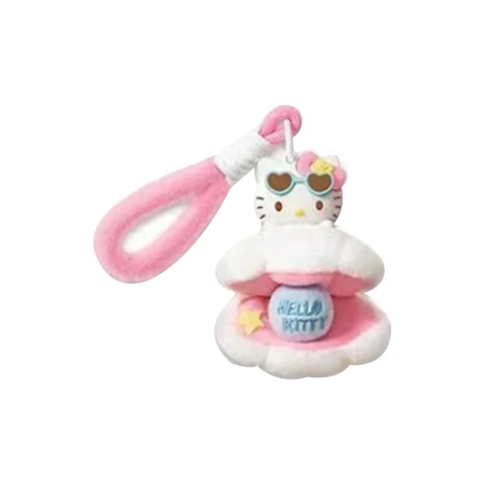 Plush dolls bag Charms Summer Kitty
