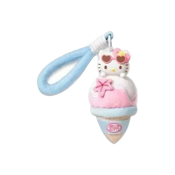 Plush dolls bag Charms Summer Kitty