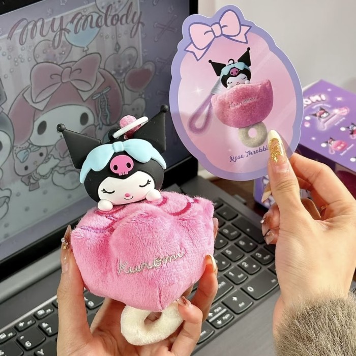 Plush dolls bag Charms Kuromi