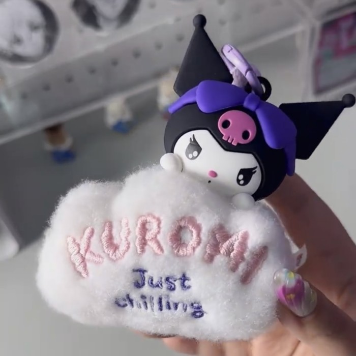 Plush dolls bag Charms Kuromi
