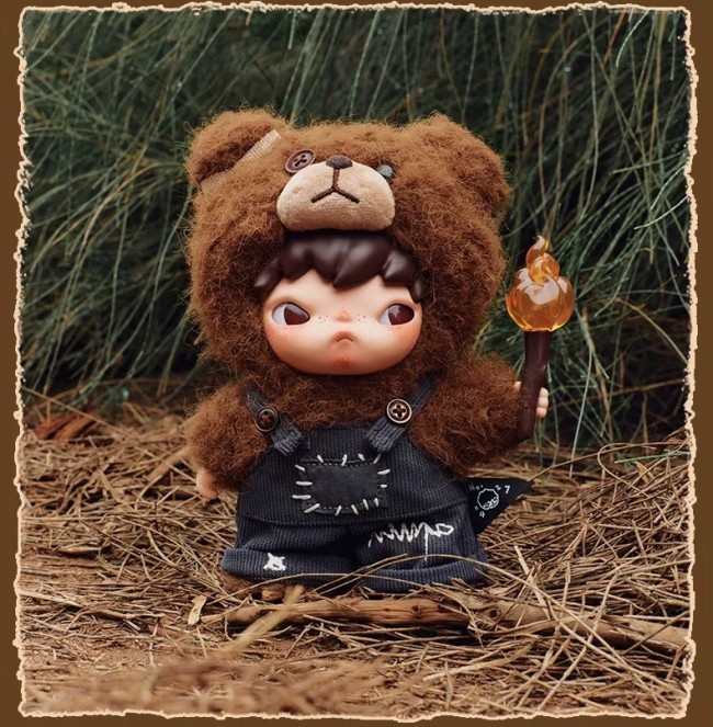 Plush dolls bag Charms Hirono Living Wild