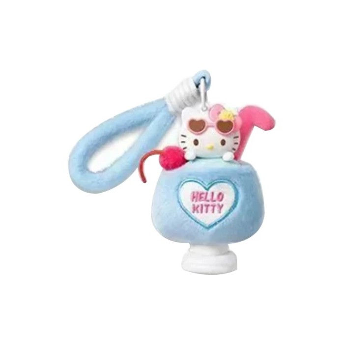 Plush dolls bag Charms Summer Kitty