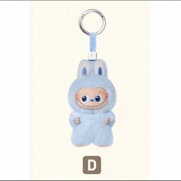 Plush dolls bag Charms Labubu PIN FOR LOVE (A-M)