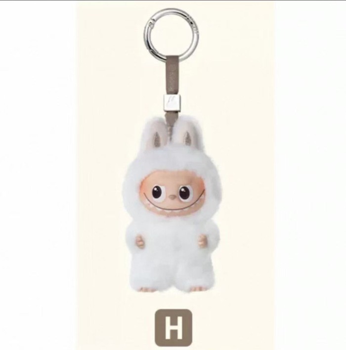 Plush dolls bag Charms Labubu PIN FOR LOVE (A-M)
