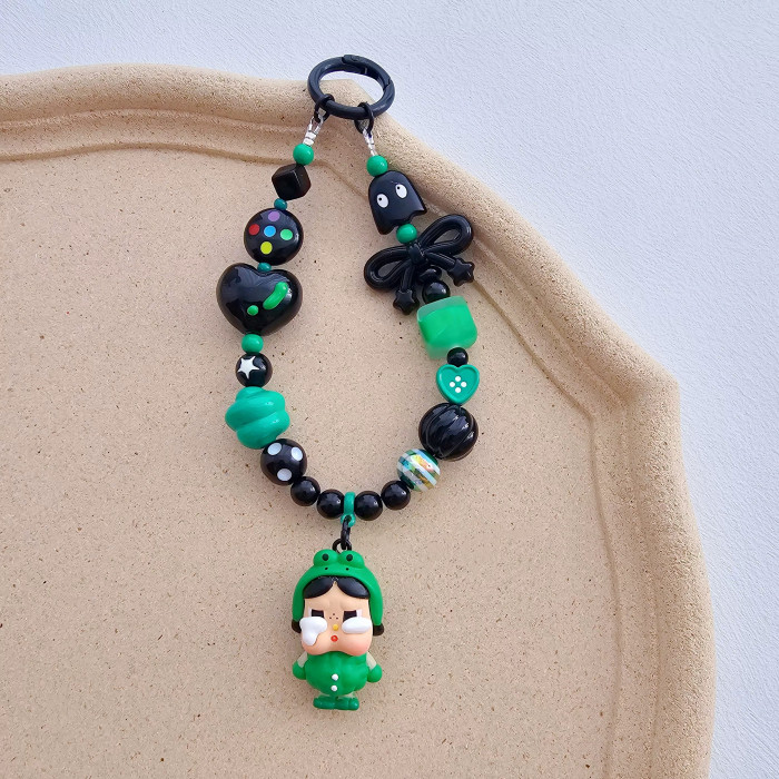 Handmade Acrylic Charm Phone Strap Crybaby