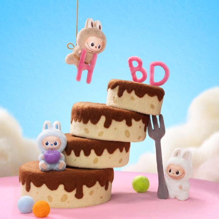 Plush dolls bag Charms Labubu PIN FOR LOVE (A-M)