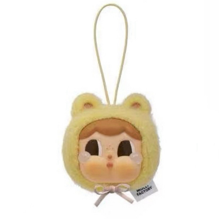 Plush dolls bag Charms Crying Blob Teddy Set