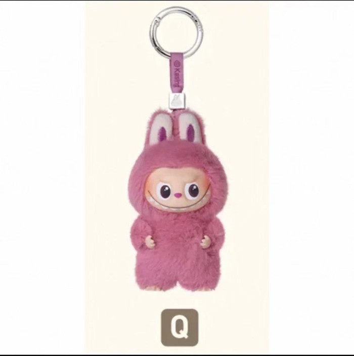 Plush dolls bag Charms Labubu PIN FOR LOVE (N-Z)
