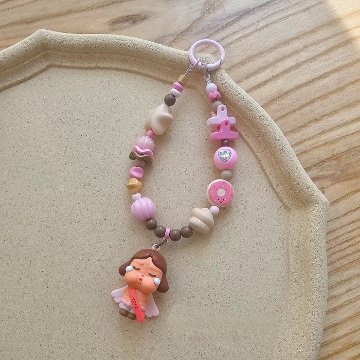 Handmade Acrylic Charm Phone Strap Crybaby