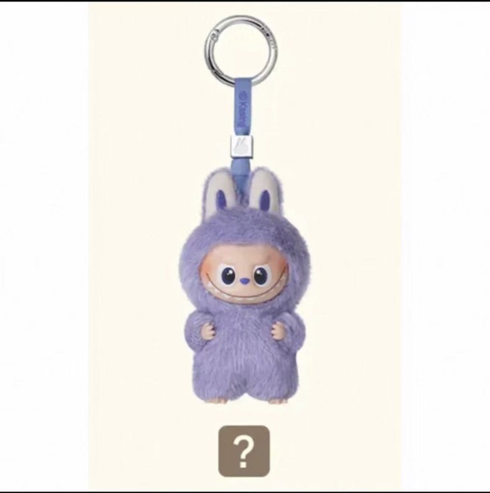 Plush dolls bag Charms Labubu PIN FOR LOVE (A-M)