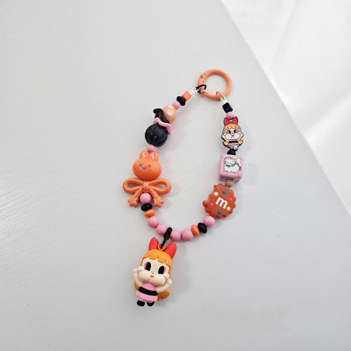 Handmade Acrylic Charm Phone Strap Crybaby