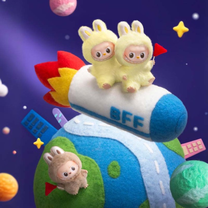 Plush dolls bag Charms Labubu PIN FOR LOVE (A-M)