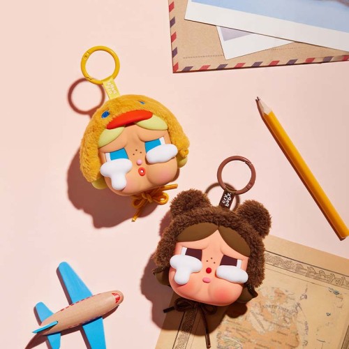 Plush dolls bag Charms Headphone Case Crybaby Crying Again