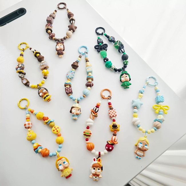 Handmade Acrylic Charm Phone Strap Crybaby