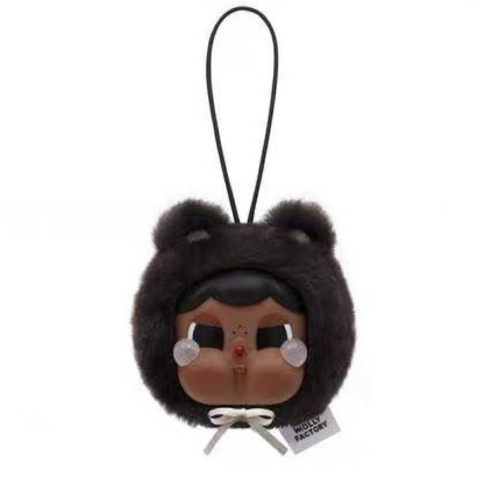 Plush dolls bag Charms Crying Blob Teddy Set