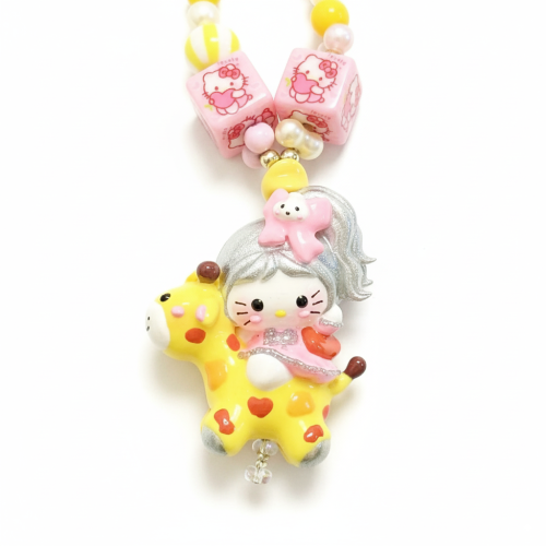 Hand Painted Doll BAG Charm