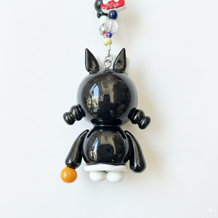 CLAY DOLLS-LABUBU NURSE BAG CHARM