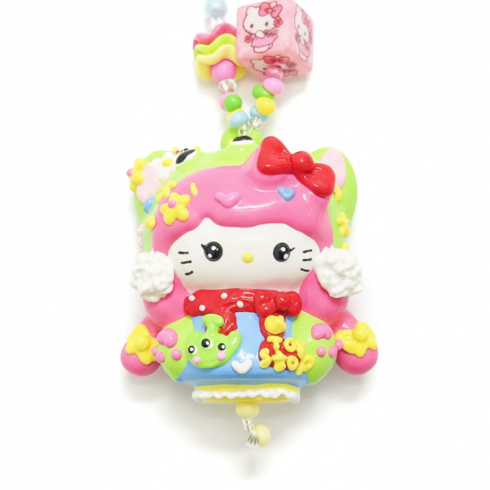 Hand Painted Doll BAG Charm