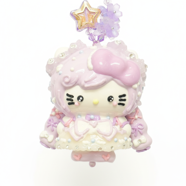 Hand Painted Doll BAG Charm