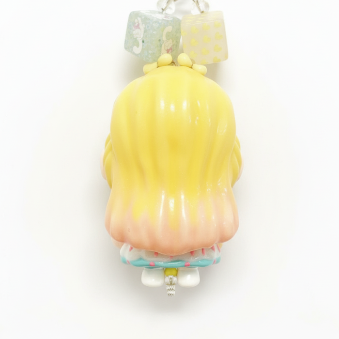 Hand Painted Doll BAG Charm