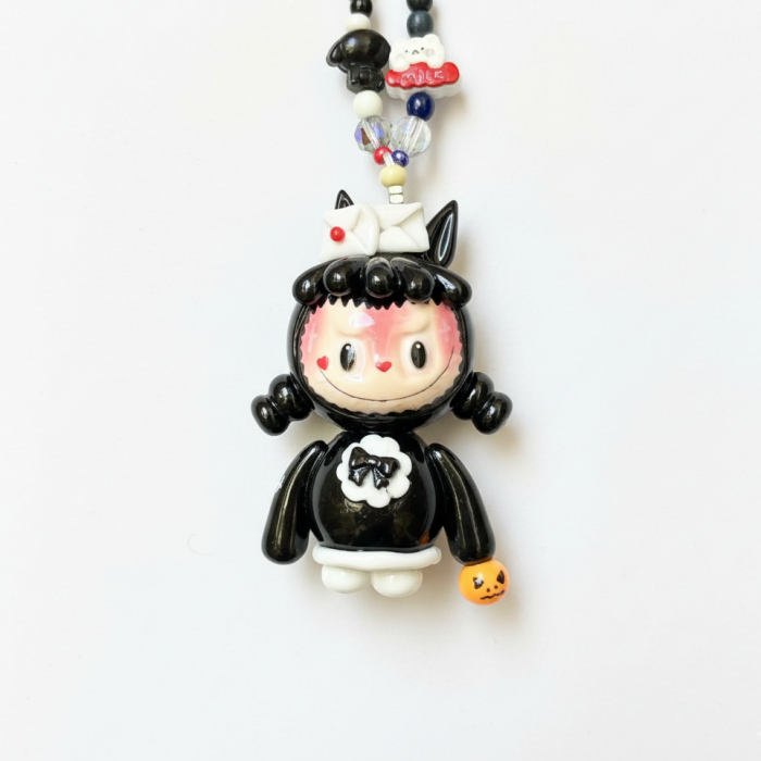CLAY DOLLS-LABUBU NURSE BAG CHARM