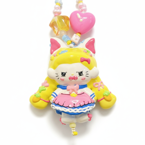 Hand Painted Doll BAG Charm