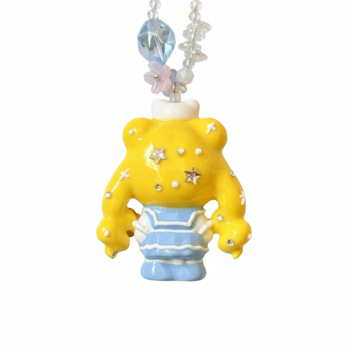 Hand Painted Doll BAG Charm- SAILOR MOON KITTY