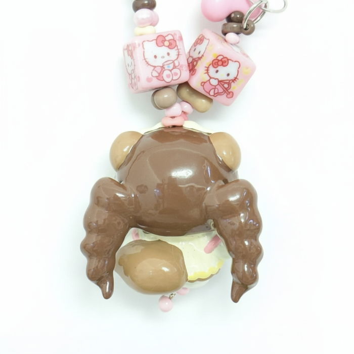 Hand Painted Doll BAG Charm