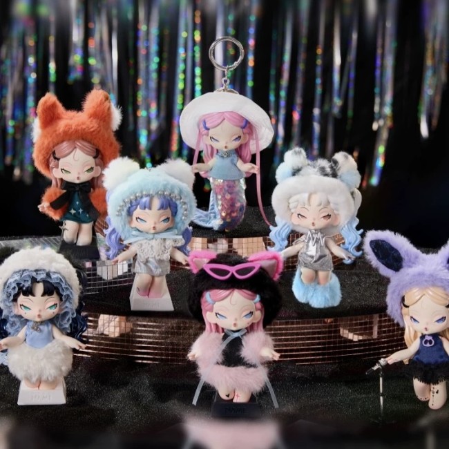 Plush dolls bag Charms Nami Midnight Disco