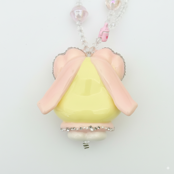 Hand Painted Doll Phone Charm-PRINCESS KITTY