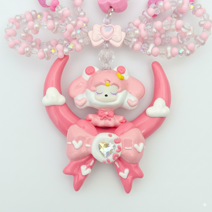 Hand Painted Doll Phone Charm Sailor Moon