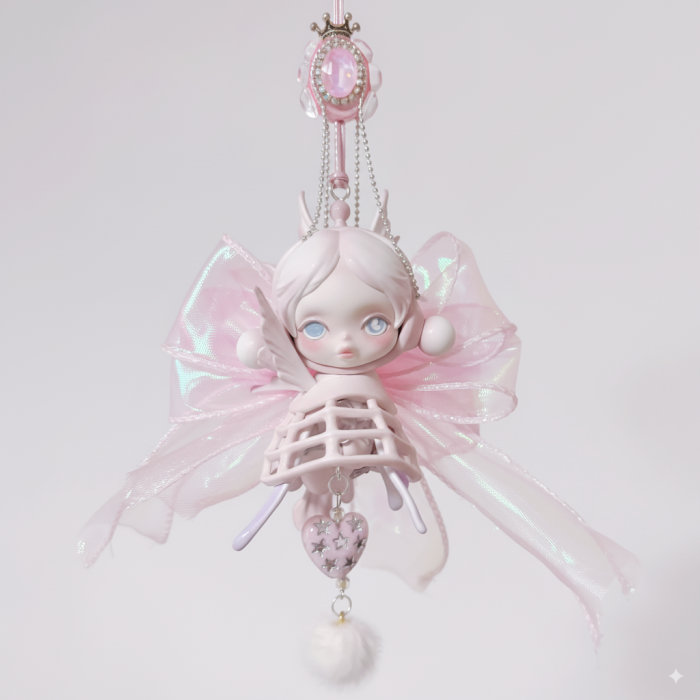 Handmade Charm Car Hanger Skullpanda PARADOX