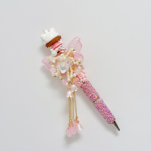 Beadable Ball Pen Hello Kitty