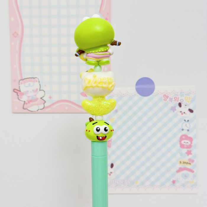 Beadable Ball Pen Green