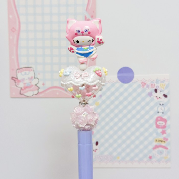 Beadable Ball Pen Blue