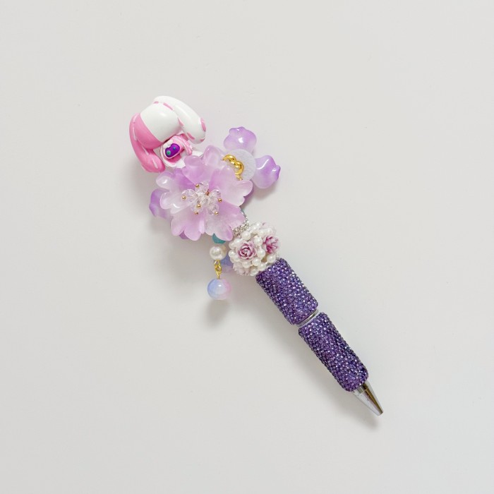 Beadable Ball Pen Hello Kitty