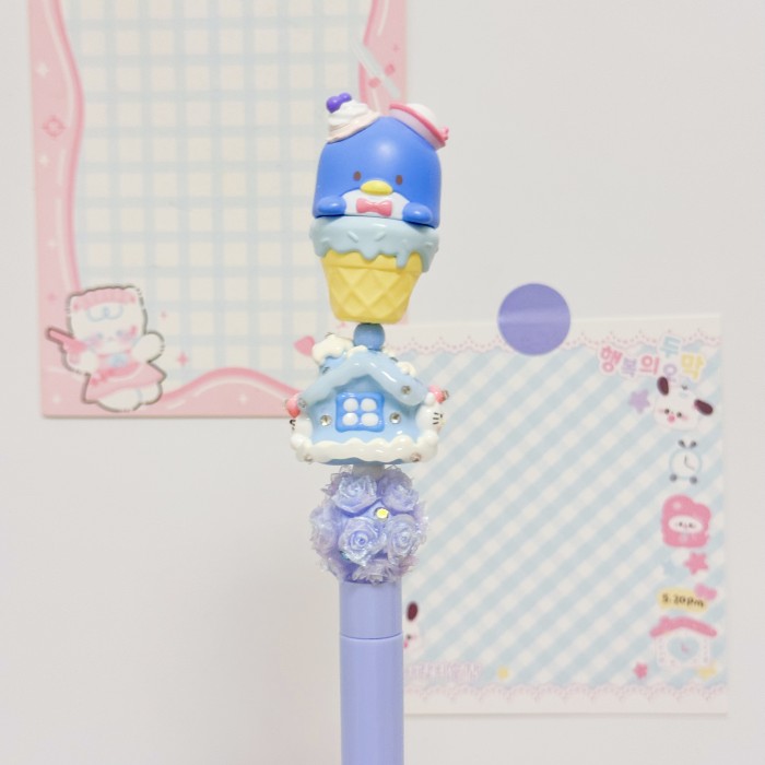 Beadable Ball Pen Blue