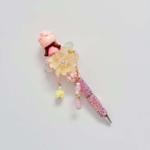 Beadable Ball Pen Hello Kitty