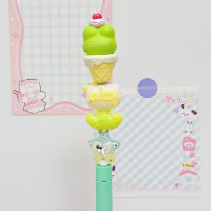 Beadable Ball Pen Green