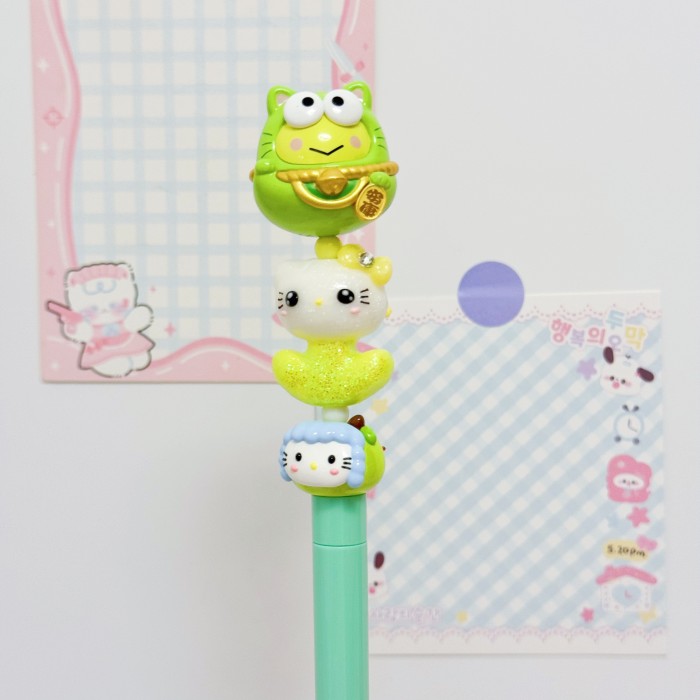 Beadable Ball Pen Green