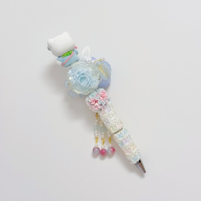 Beadable Ball Pen Hello Kitty