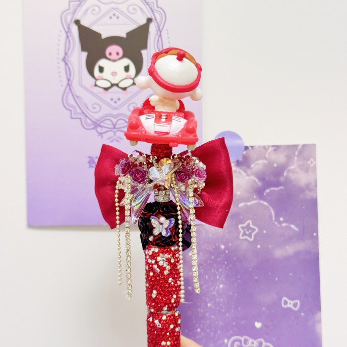 Beadable Ball Pen Skullpanda